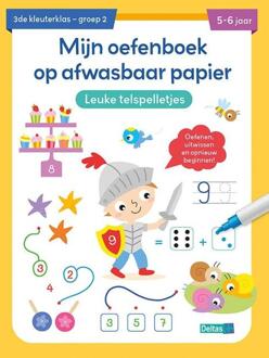 Mijn oefenboek Leuke telspelletjes 5-6j.