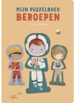 Mijn Puzzelboek Beroepen - Little Dutch - Mercis Publishing