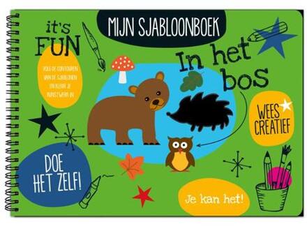 Mijn sjabloonboek - in het bos. 4+