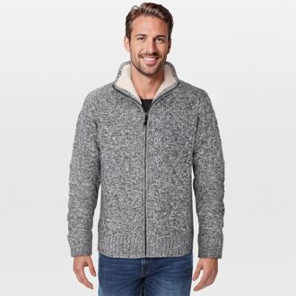 Mika - Vest - Blauw melange - 3XL