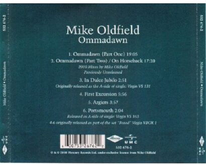 Mike Oldfield - Ommadawn