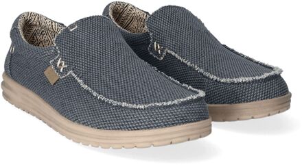 Mikka Braided Slip-On Sneakers Heren donker blauw - 44