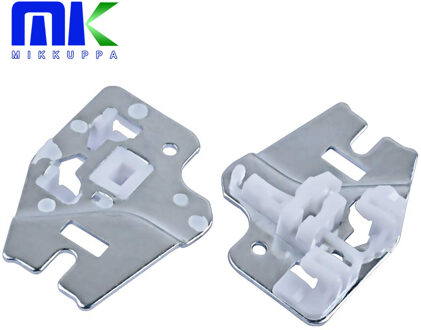 Mikkuppa Voor Bmw E46 Venster Regulator Reparatie Kit Linksvoor 51337020659 Driver Metalen 1998 1999 2000 2001 2002 2003 2004 2005