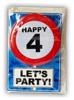 Miko Leeftijd ansichtkaart 4 jaar