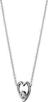 'Mila' Dames 925 Sterling Zilveren Ketting - Zilver ZK-7484
