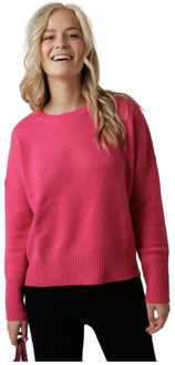 Mila Hibiscus Sweater Lisa Yang , Pink , Dames - S,Xs