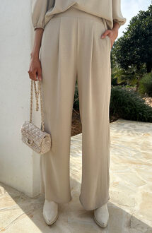 Mila Pantalon Beige Regular