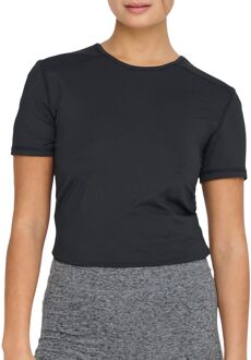 Mila SS Training Shirt Dames zwart - XL