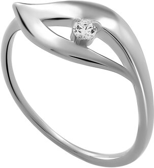 'Milan' Dames 925 Sterling Zilveren Ring - Zilver ZR-7519