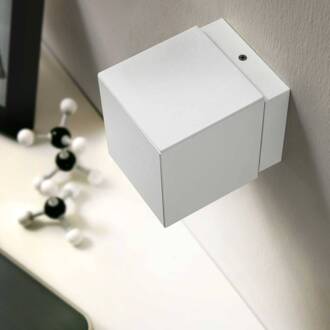 Milan Dau spot wandlamp up/down wit wit (RAL9016)