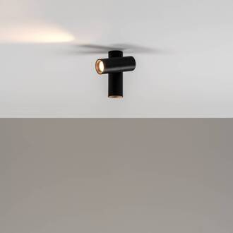 Milan Haul LED plafondlamp 2-lamps, zwart zwart (RAL9005)