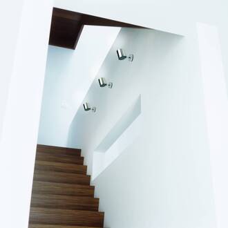 Milan Kronn - draaibare wandlamp, chroom