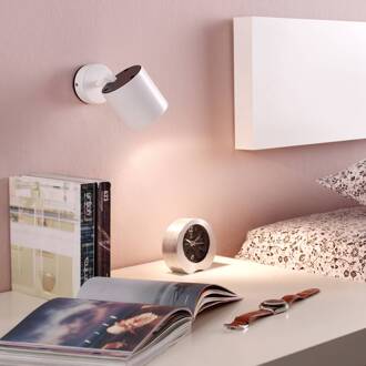 Milan Kronn, draaibare wandlamp, wit