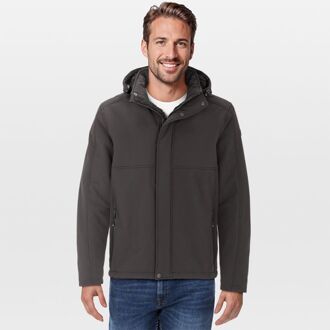 Milan - Softshell jas - Zwart - 3XL