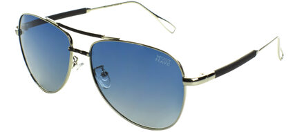 MILAN Unisex Gepolariseerde Aviator Zonnebril UV 400 Bescherming Goud