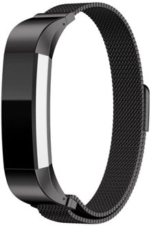 Milanees Smartwatch Bandje Voor De Fitbit Alta (Hr),fitbit Alta - Zwart