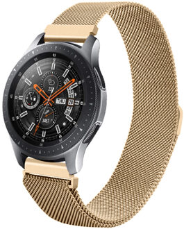 Milanees Smartwatch Bandje Voor De Samsung Gear S3 Classic - Goud