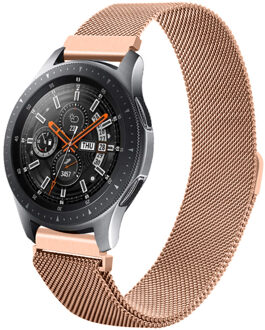 Milanees Smartwatch Bandje Voor De Samsung Gear S3 Classic - Rosé Goud