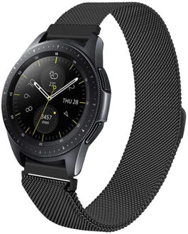 Milanees Smartwatch Bandje Voor De Samsung Gear S3 Classic - Zwart