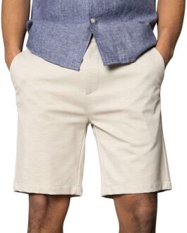 Milano Brendon Jersey Short Heren crème - XL