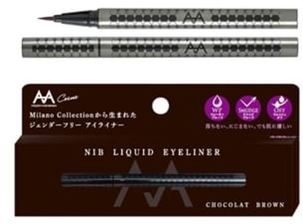 Milano Collection Nib Liquid Eyeliner Chocolat Brown