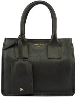 Milano Handbag black Damestas Zwart - H 18.5 x B 22 x D 9