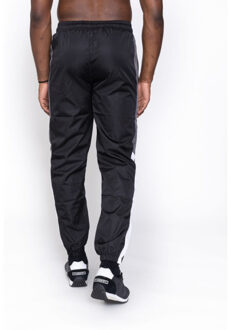 Milano heren joggingbroek zakken op de zijkant met bies Zwart