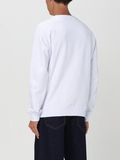 Milano Logo Sweater met Ronde Hals Wit