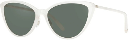 Mildred SUN Sunglasses in Horchata Silver Garrett Leight , Gray , Dames - 55 MM