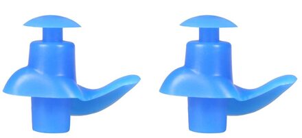 Milieu Siliconen Waterdicht Stofdicht Oordopjes Soft Oordopjes Duiken Watersport Zwemmen Accessoires blauw