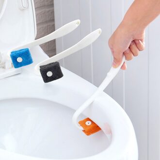 Milieubescherming Pp Plastic Handvat Borstel Voor Wc Badkamer Accessoires Toiletborstel Set Hardware Gereedschap