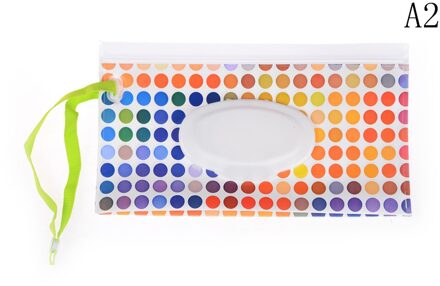 Milieuvriendelijke Clutch En Schoon Doekjes Draagtas Natte Doekjes Tas Clamshell Cosmetische Pouch Carry Snap-Strap Doekjes container 2