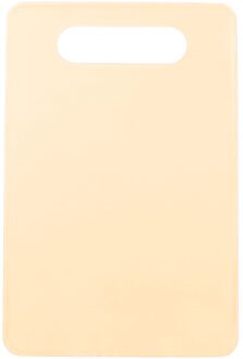 Milieuvriendelijke Colornon-Slip Rechthoek Plastic Snijden Matten Hakken Voedsel Snijplank Keuken Gereedschap Beige