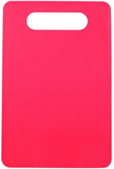 Milieuvriendelijke Colornon-Slip Rechthoek Plastic Snijden Matten Hakken Voedsel Snijplank Keuken Gereedschap Rood
