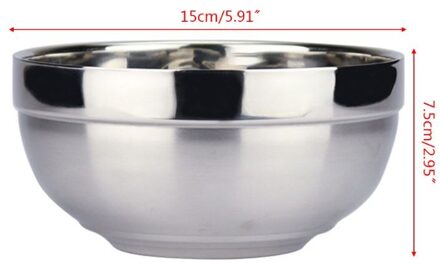 Milieuvriendelijke Dubbele Laag Anti-Roest Roestvrij Staal Klassieke Kom Thermische Isolatie Keuken Bestek 04