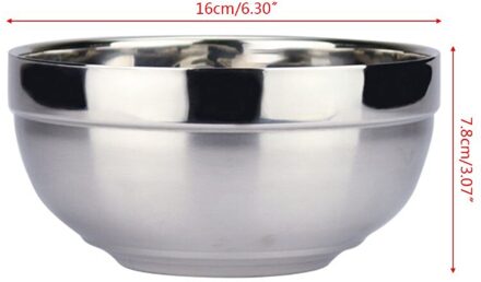 Milieuvriendelijke Dubbele Laag Anti-Roest Roestvrij Staal Klassieke Kom Thermische Isolatie Keuken Bestek 05