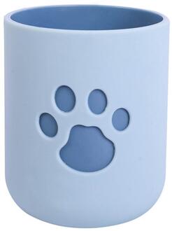 Milieuvriendelijke Pp Tandenborstel Cup Reizen Draagbare Wassen Cup Tandenborstelhouder Tandenborstel Organizer Cup Bad Accessoires blauw
