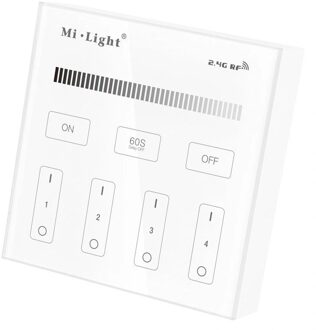 milight 4-Zone Brightness Dimming Smart Panel Remote Controller - B1 Mi-light 2.0