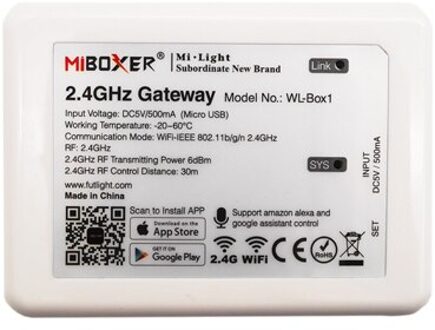 Milight 9W Rgb + Cct Led Tuin Licht DC24V/AC86 ~ 265V IP65 Waterdichte Outdoor Led Verlichting wifi Compatibel 2.4G Draadloze Afstandsbediening WiFi iBox 2