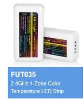 MiLight FUT035 FUT036 FUT037 FUT038 FUT039 2.4G RF Draadloze enkele kleur dimmer CCT RGB RGBW RGB + CCT led strip controller FUT035 CCT