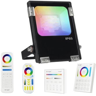 milight RGBWW wifi schijnwerper 10 watt met afstandsbediening en 1-4 lampen