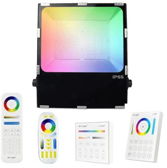 milight RGBWW wifi schijnwerper 100 watt met afstandsbediening en 1-4 lampen