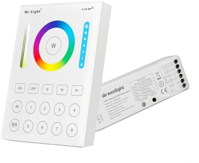 milight Touch wandpaneel draadloos 8-zone voor alle kleuren met controller