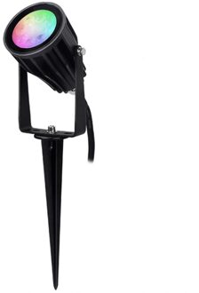 milight wifi led tuinspot met RGBWW kleuren - 6 watt