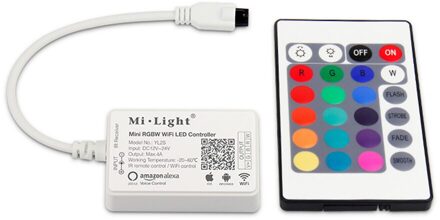Milight Wifi Rgb Rgbw Led Controller Smartphone Controle Muziek Timer Alexa Voice Control Ios Android App Voor Led Strip for RGB strip