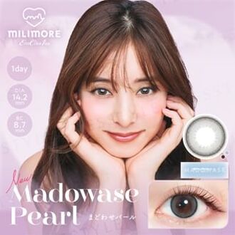 Milimore One-Day Color Lens Madowase Pearl 10 pcs P-0.75 (10 pcs)
