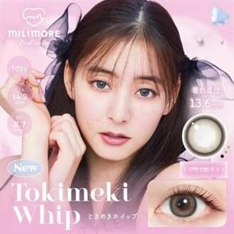 Milimore One-Day Color Lens Tokimeki Whip P-1.25 (10 pcs)