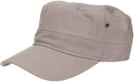 Militairy look rebel cap grijs