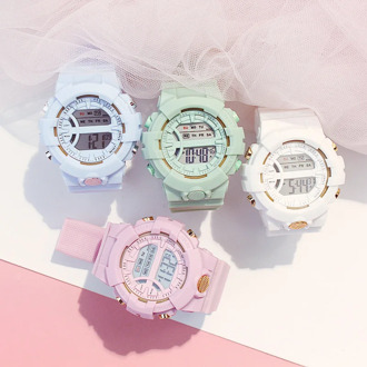 Military Kids Sport Watches Waterproof Electronic Wristwatch Children Digital LED Clock For Boys Girls zegarek dla dzieci