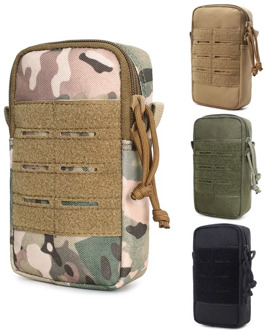 Military Tactical Pouch Molle Outdoor Sports EDC Hunting Backpack Tool Bag Arm Bag Waist Pack Mobile Phone Case Pocket Bag